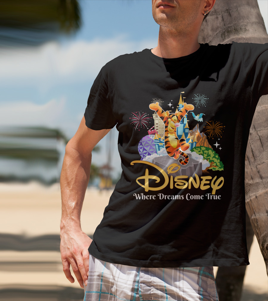 Disney Tigger Where Dreams Come True T-Shirt
