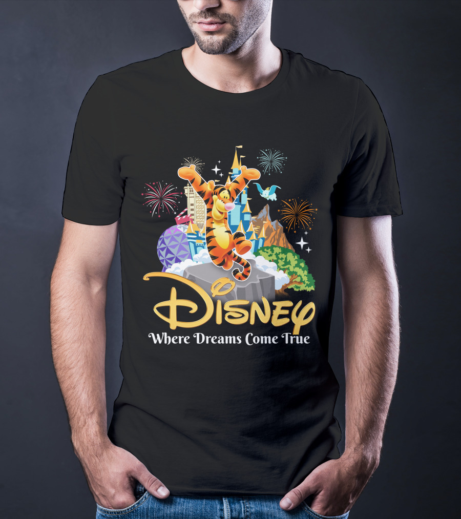 Disney Tigger Where Dreams Come True T-Shirt