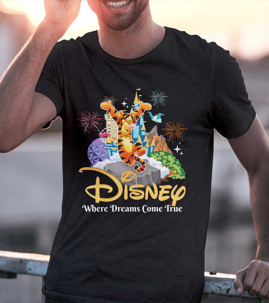 Disney Tigger Where Dreams Come True T-Shirt