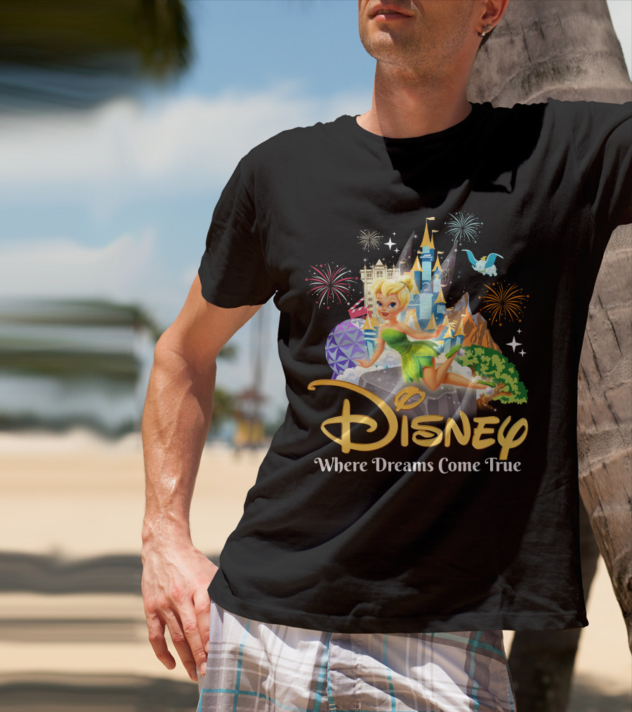 Disney Tinker Bell Where Dreams Come True T-Shirt