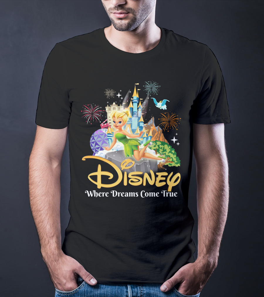Disney Tinker Bell Where Dreams Come True T-Shirt