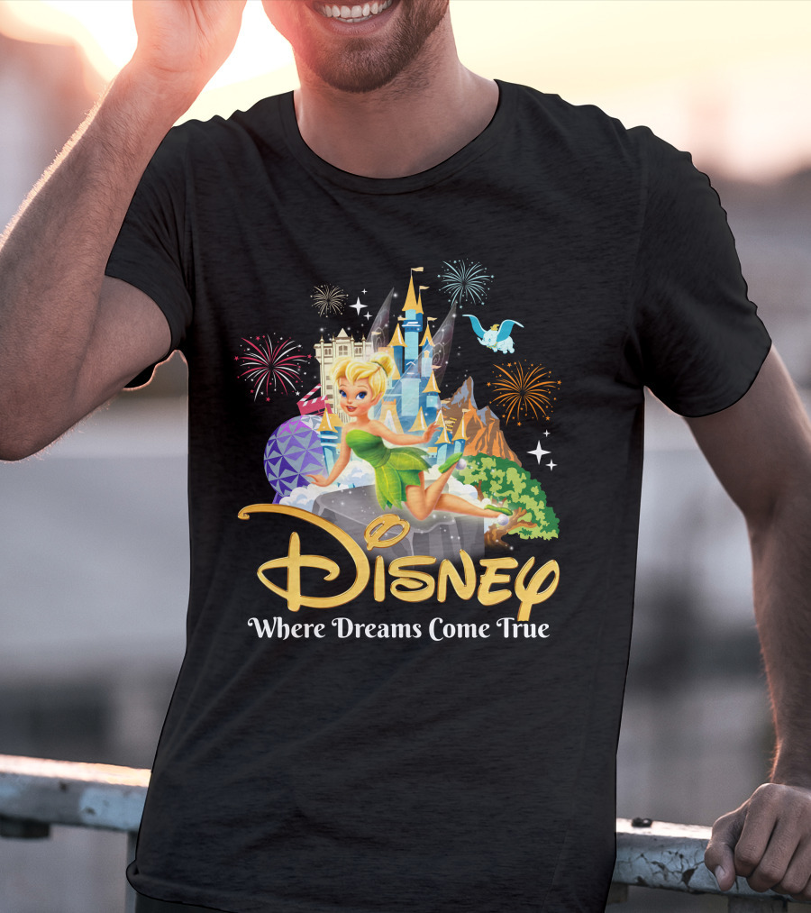 Disney Tinker Bell Where Dreams Come True T-Shirt