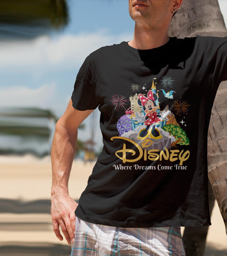 Disney Minnie Where Dreams Come True T-Shirt