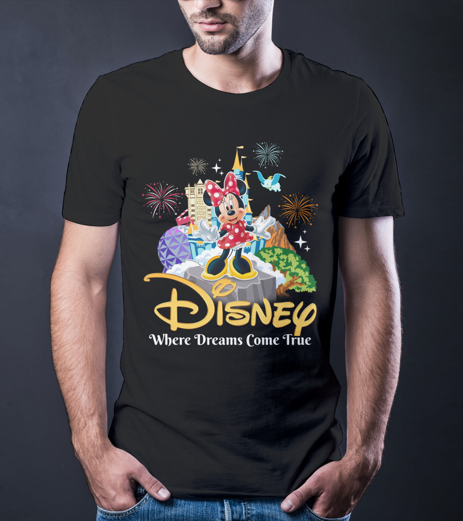 Disney Minnie Where Dreams Come True T-Shirt