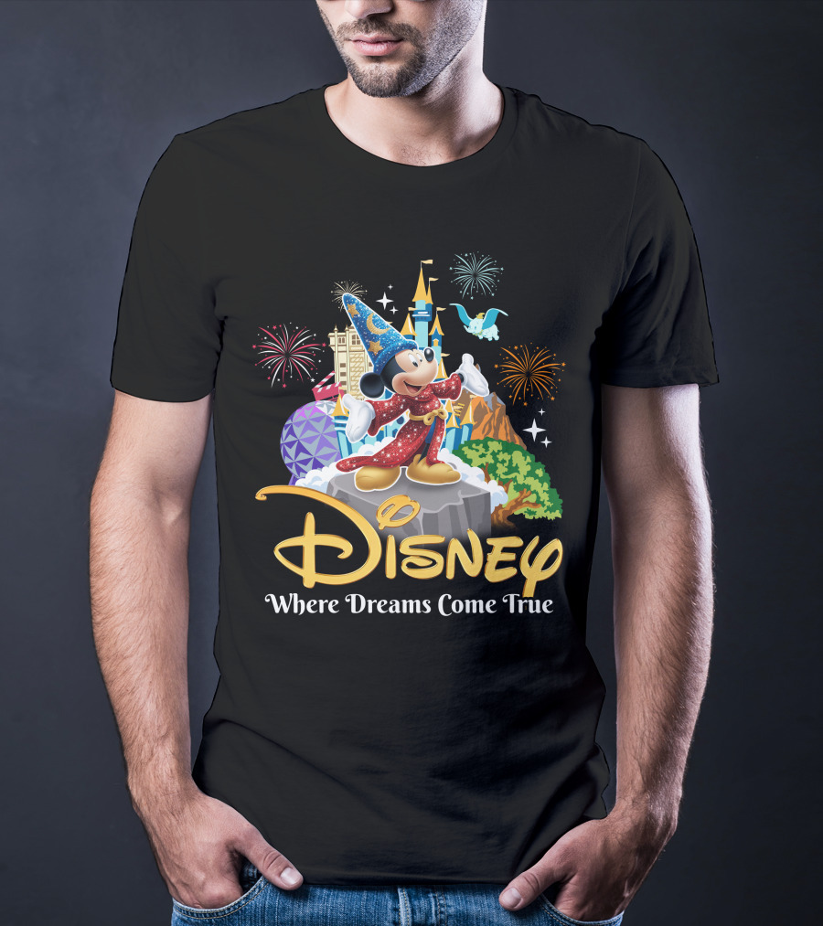 Disney MK Fantasia Where Dreams Come True T-Shirt
