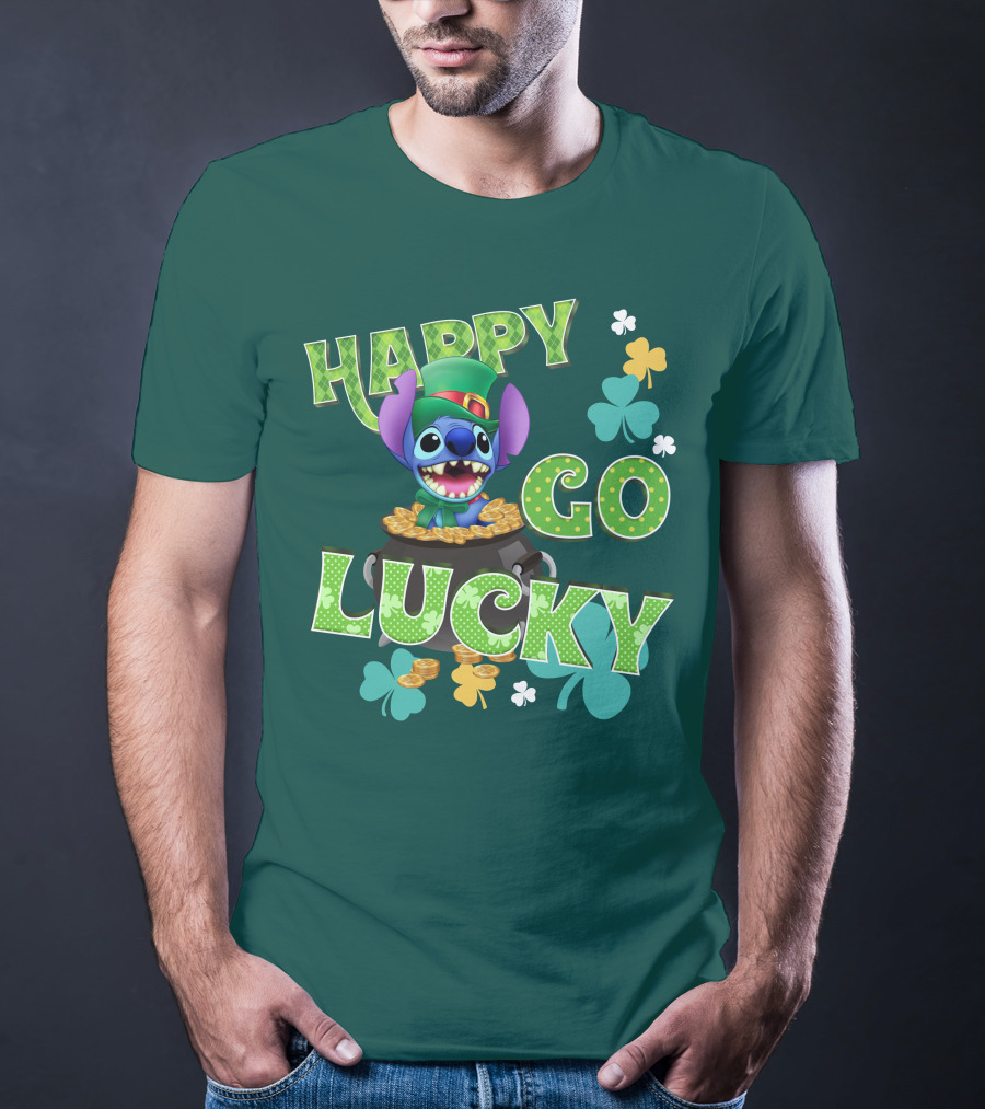 Happy Go Lucky Stitch T-Shirt