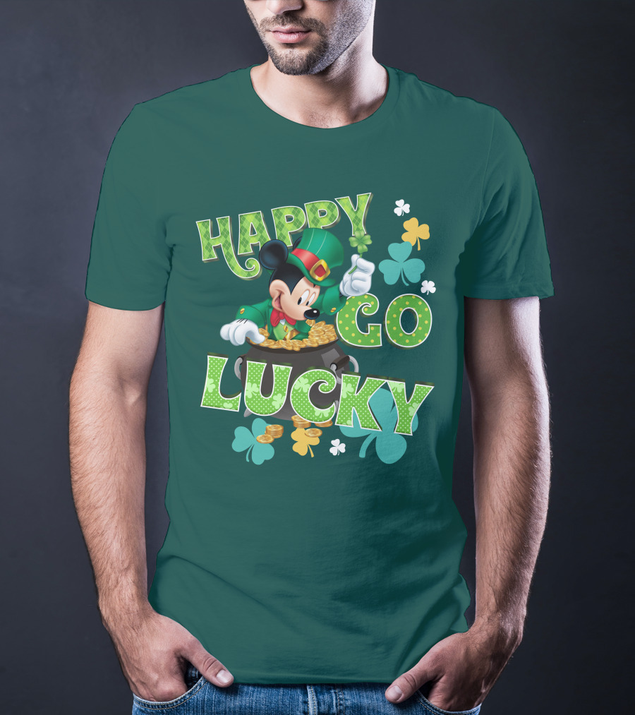 Happy Go Lucky Mickey T-Shirt