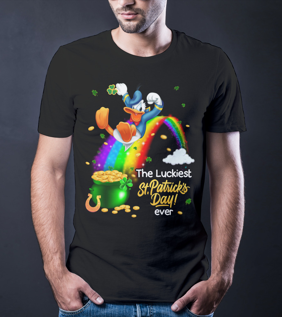 Donald Duck The Luckiest St. Patrick's Day Ever T-Shirt