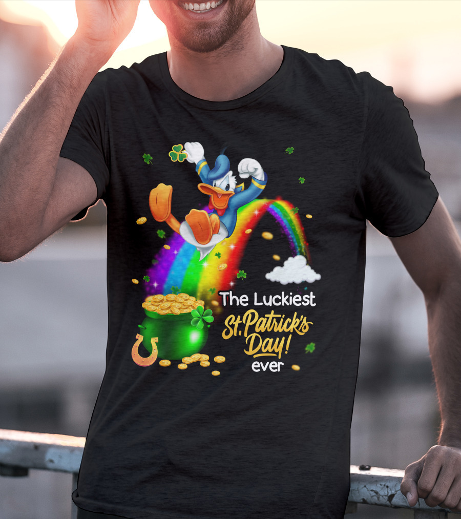 Donald Duck The Luckiest St. Patrick's Day Ever T-Shirt
