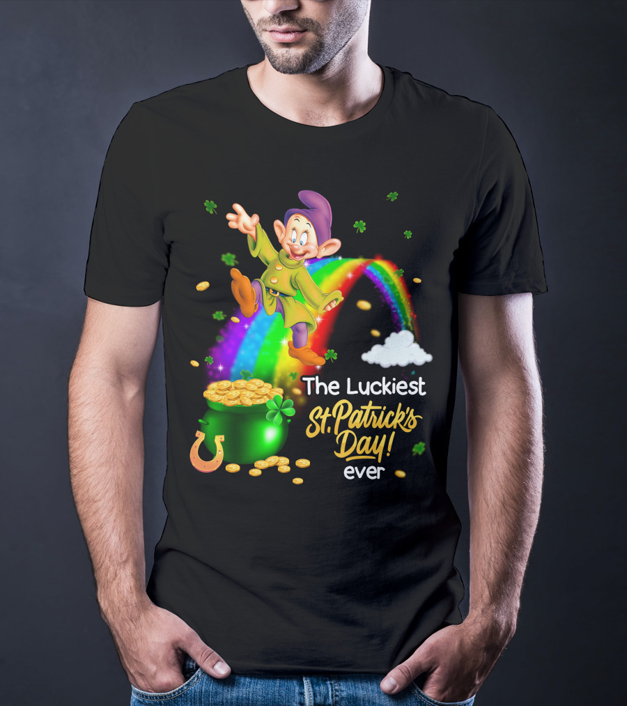 Dopey The Luckiest St. Patrick's Day Ever T-Shirt