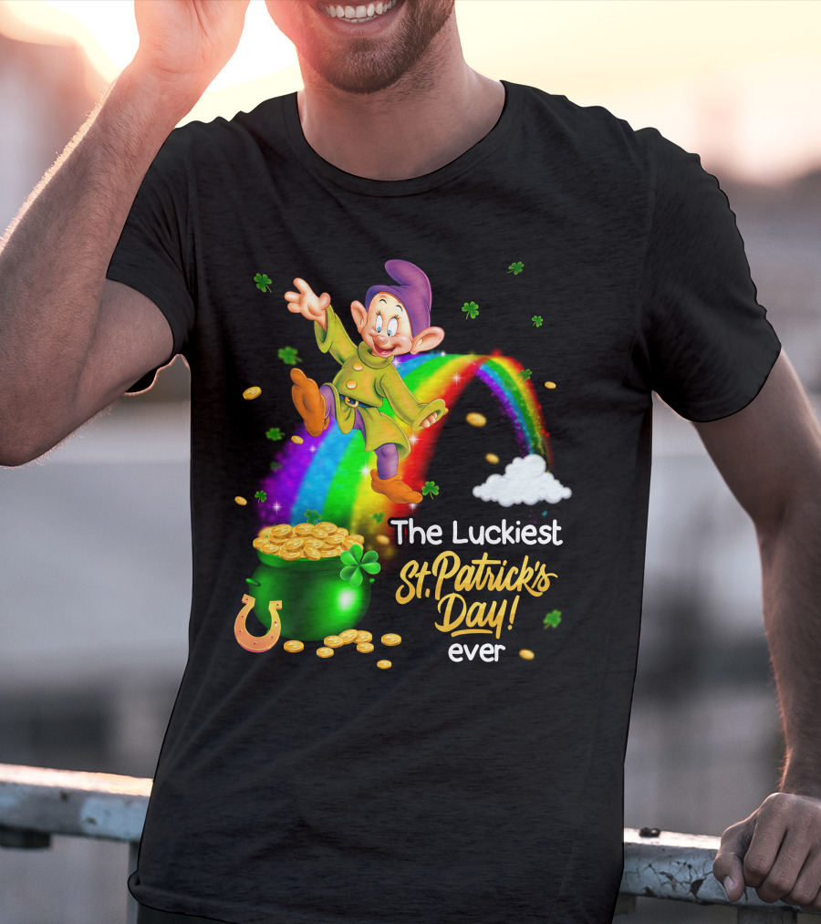 Dopey The Luckiest St. Patrick's Day Ever T-Shirt