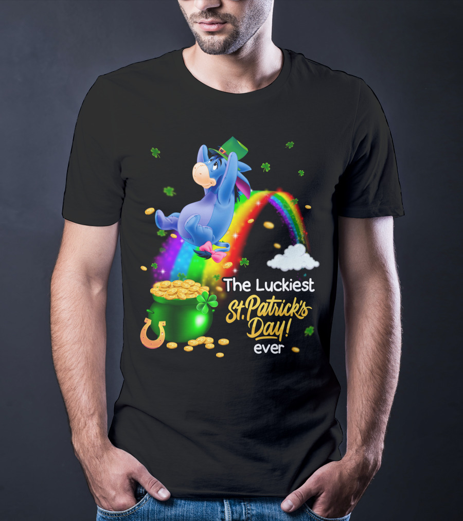 Eeyore The Luckiest St. Patrick's Day Ever T-Shirt