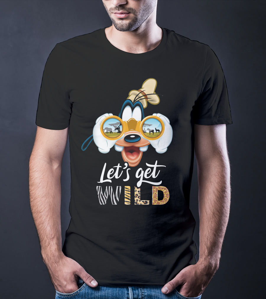 Let's Get Wild Goofy Safari Adventure T-Shirt