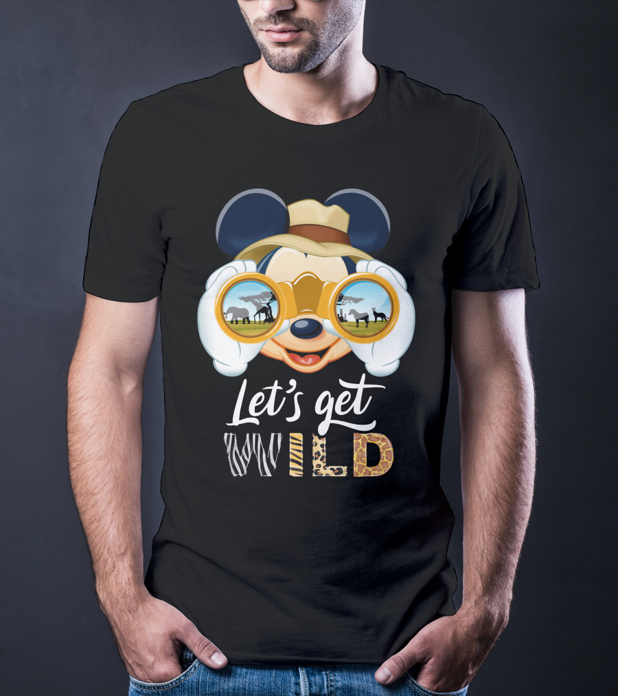 Let's Get Wild Mickey Safari Adventure T-Shirt