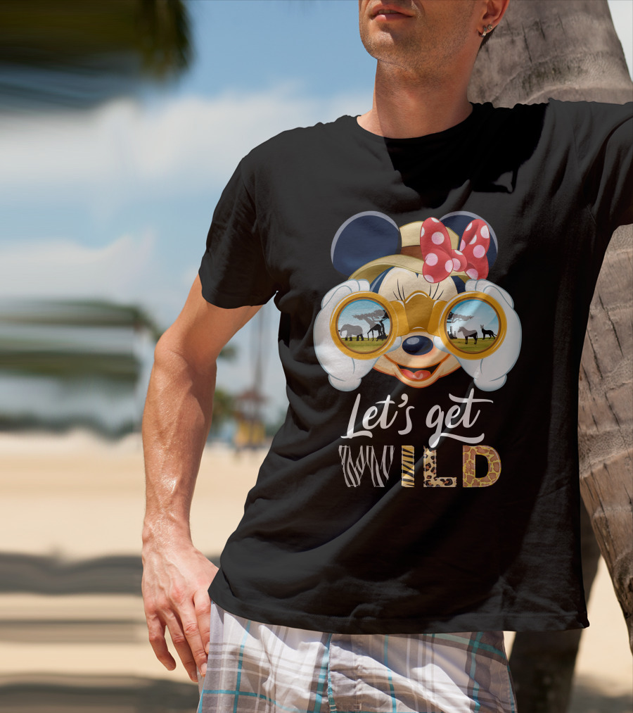 Minnie Let's Get Wild Safari Adventure T-Shirt
