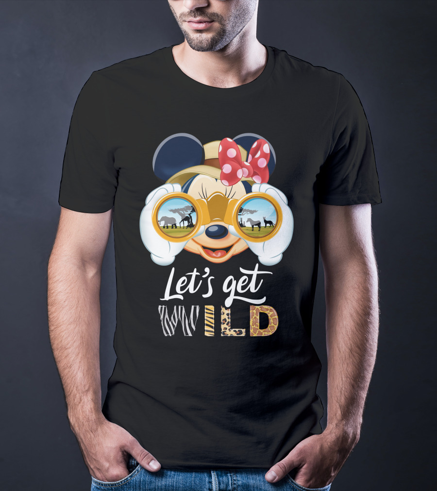 Minnie Let's Get Wild Safari Adventure T-Shirt