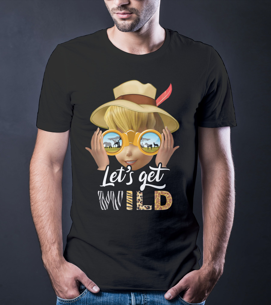 Let's Get Wild Safari Adventure Tinkerbell T-Shirt