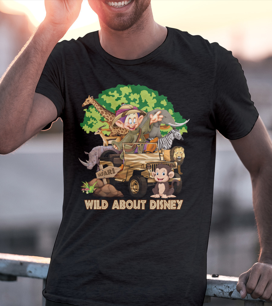 Wild About Disney Dopey Safari Adventure T-Shirt