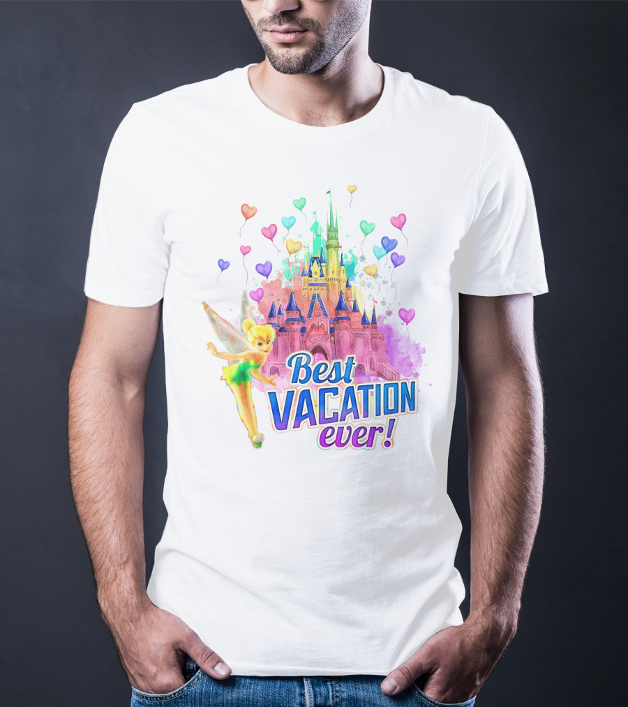 Tinkerbell Best Vacation Ever T-Shirt