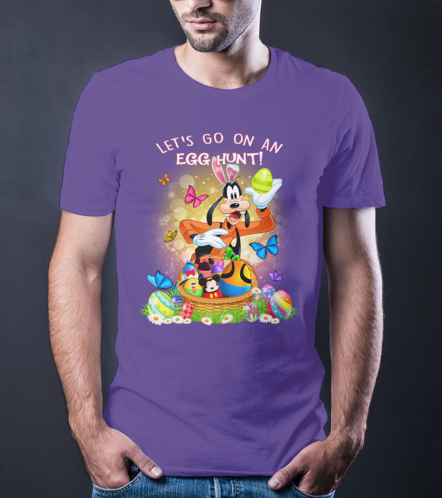 Goofy Let's Go On An Egg Hunt! T-Shirt