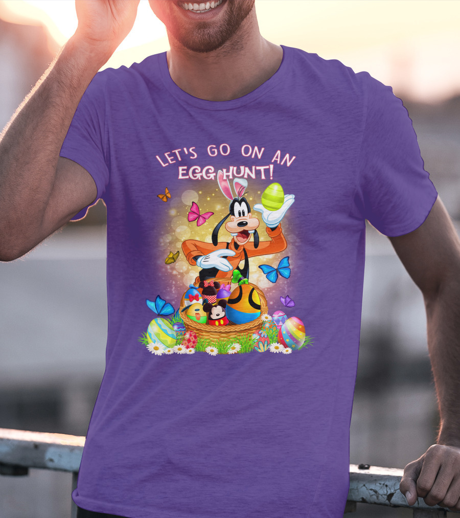 Goofy Let's Go On An Egg Hunt! T-Shirt