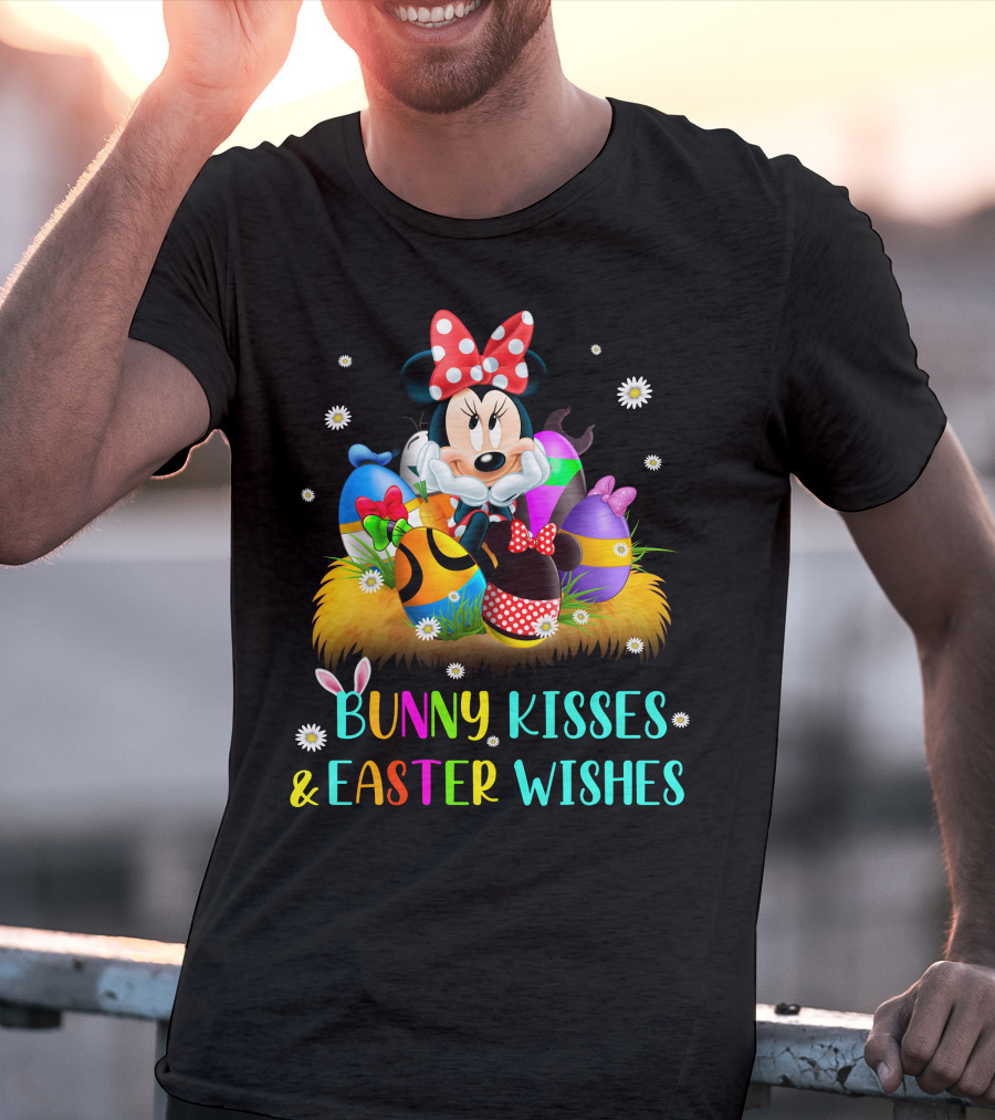 Minnie Bunny Kisses & Easter Wishes T-Shirt