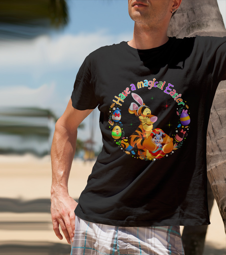 Have A Magical Easter Tigger And Easter Eggs Collection T-Shirt