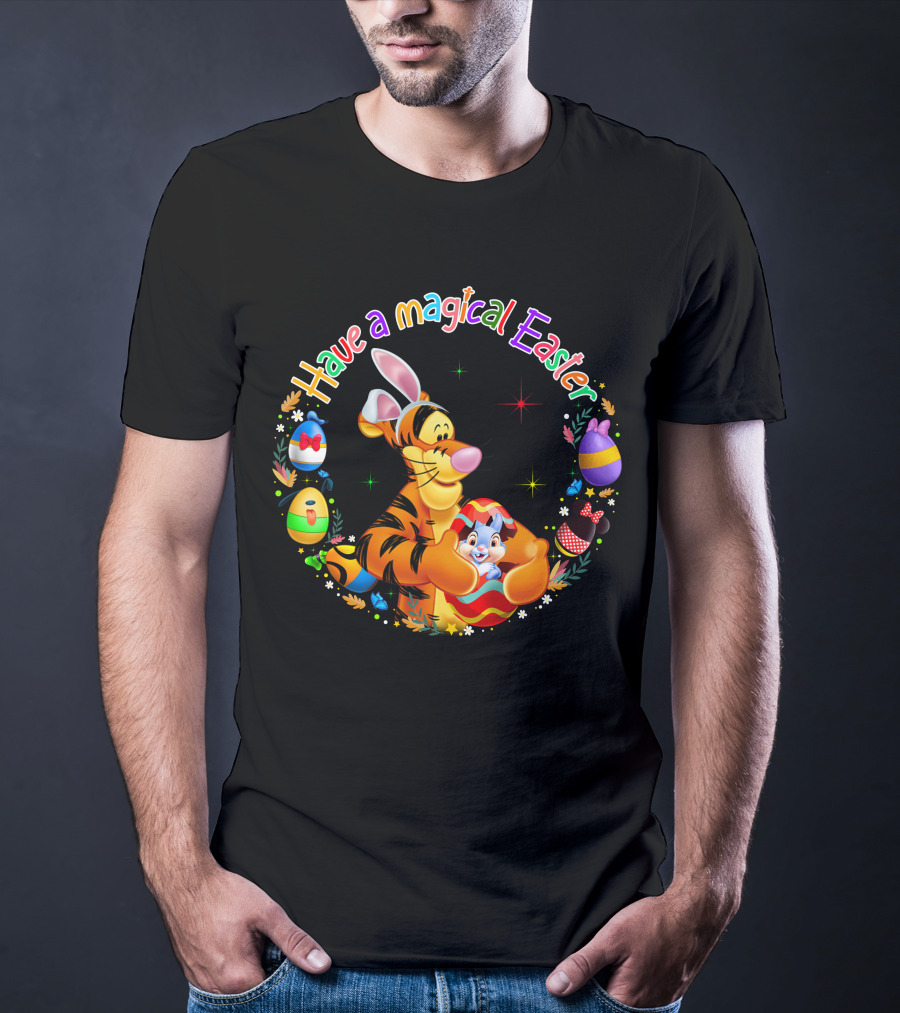 Have A Magical Easter Tigger And Easter Eggs Collection T-Shirt