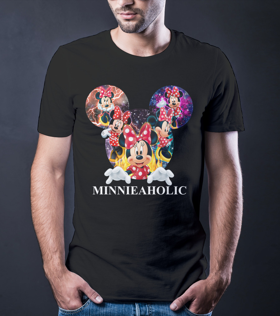 Minnieaholic Minnie Mouse Iconic Universe Style T-Shirt
