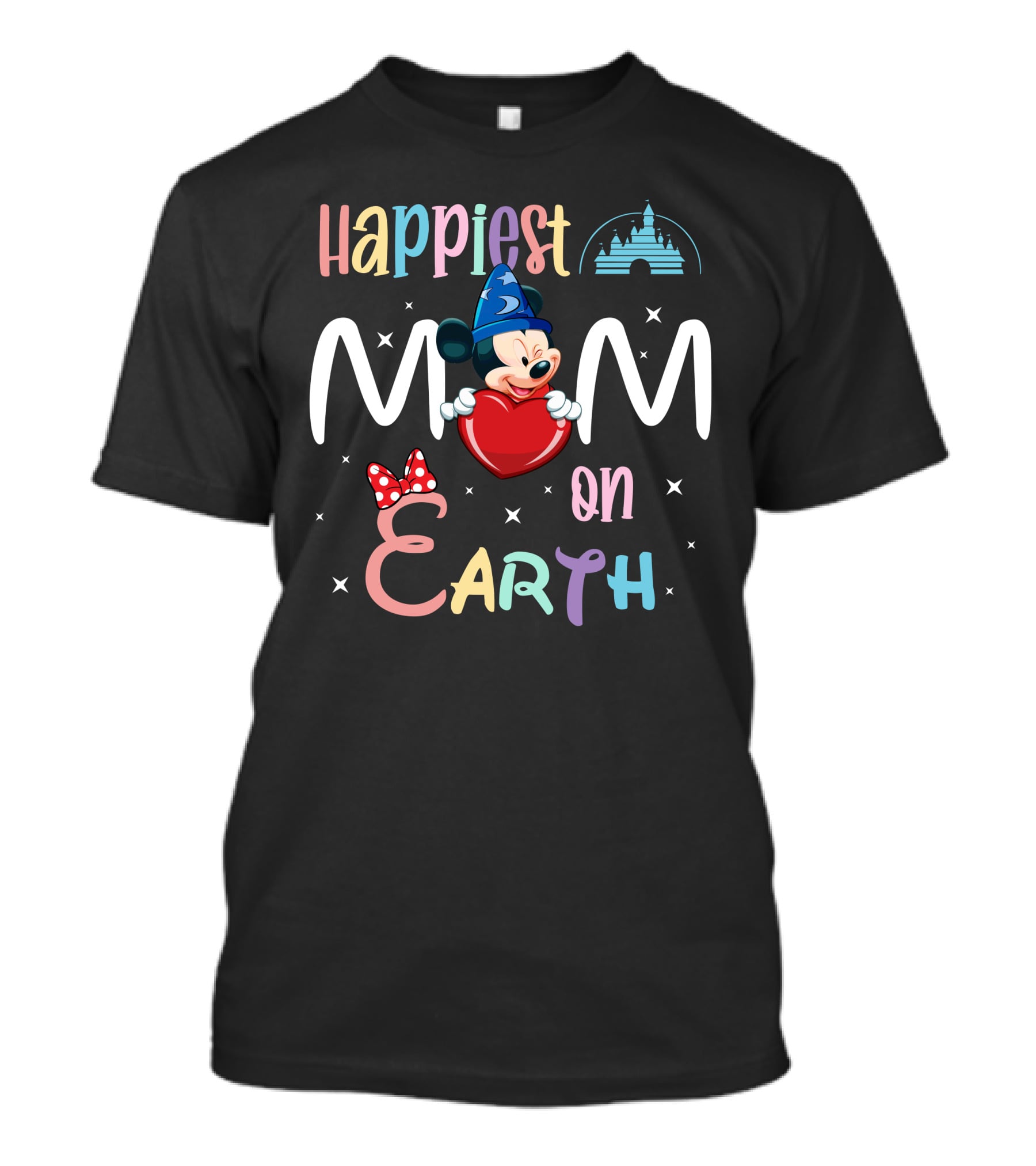 Happiest Mom On Earth Mickey Fantasia T-Shirt