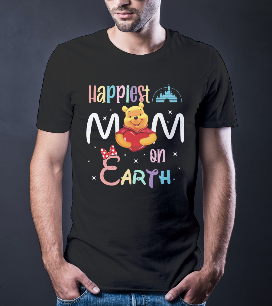 Happiest Mom On Earth Pooh T-Shirt