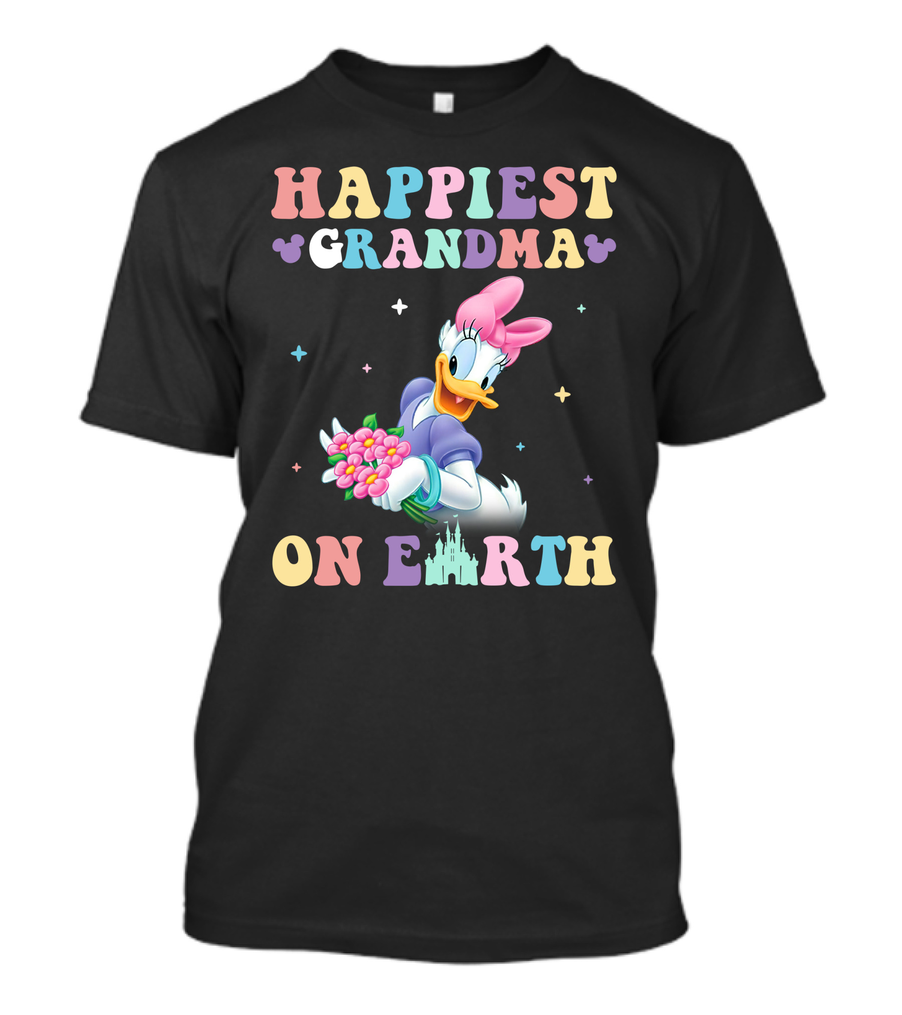 Happiest Grandma On Earth Daisy Duck Disney T-Shirt