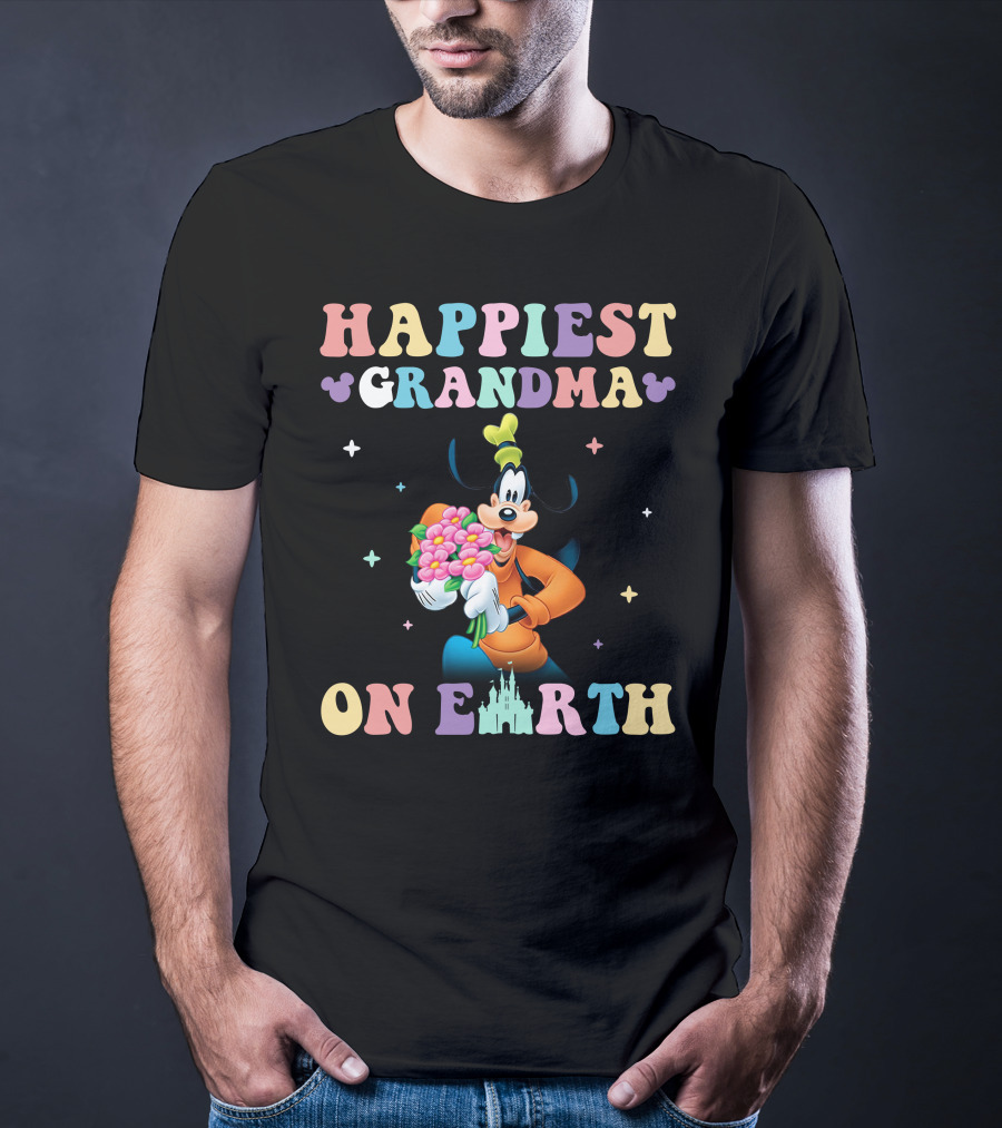 HAPPIEST GRANDMA ON EARTH GOOFY T-Shirt