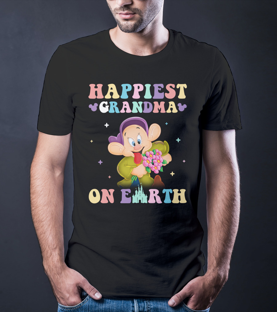 Happiest Grandma On Earth Dopey T-Shirt