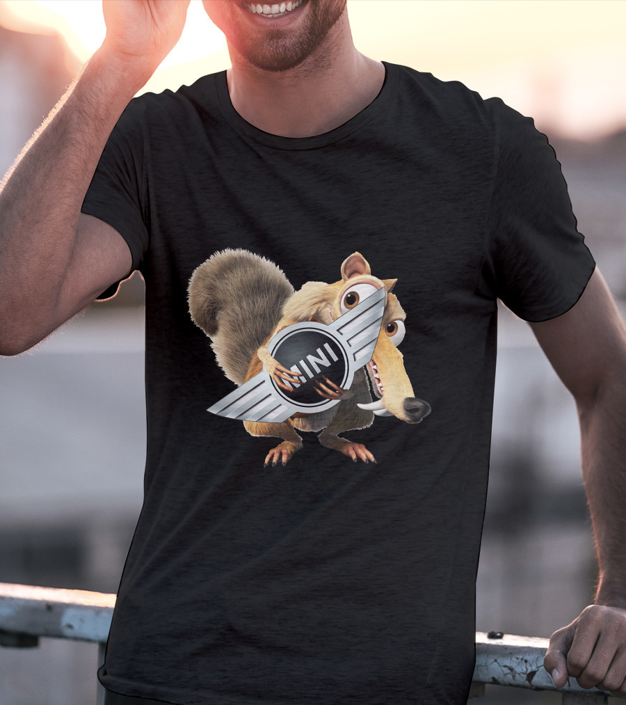 MINI Cooper Scrat Ice Age Crossover T-Shirt