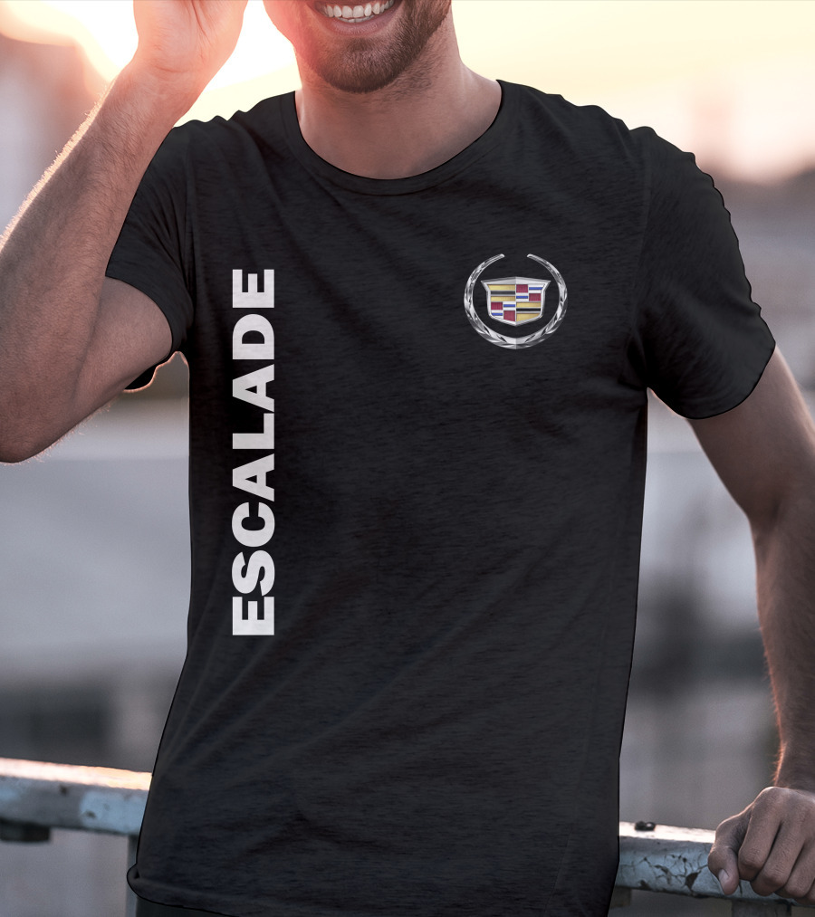 ESCALADE Cadillac Crest And Emblem T-Shirt