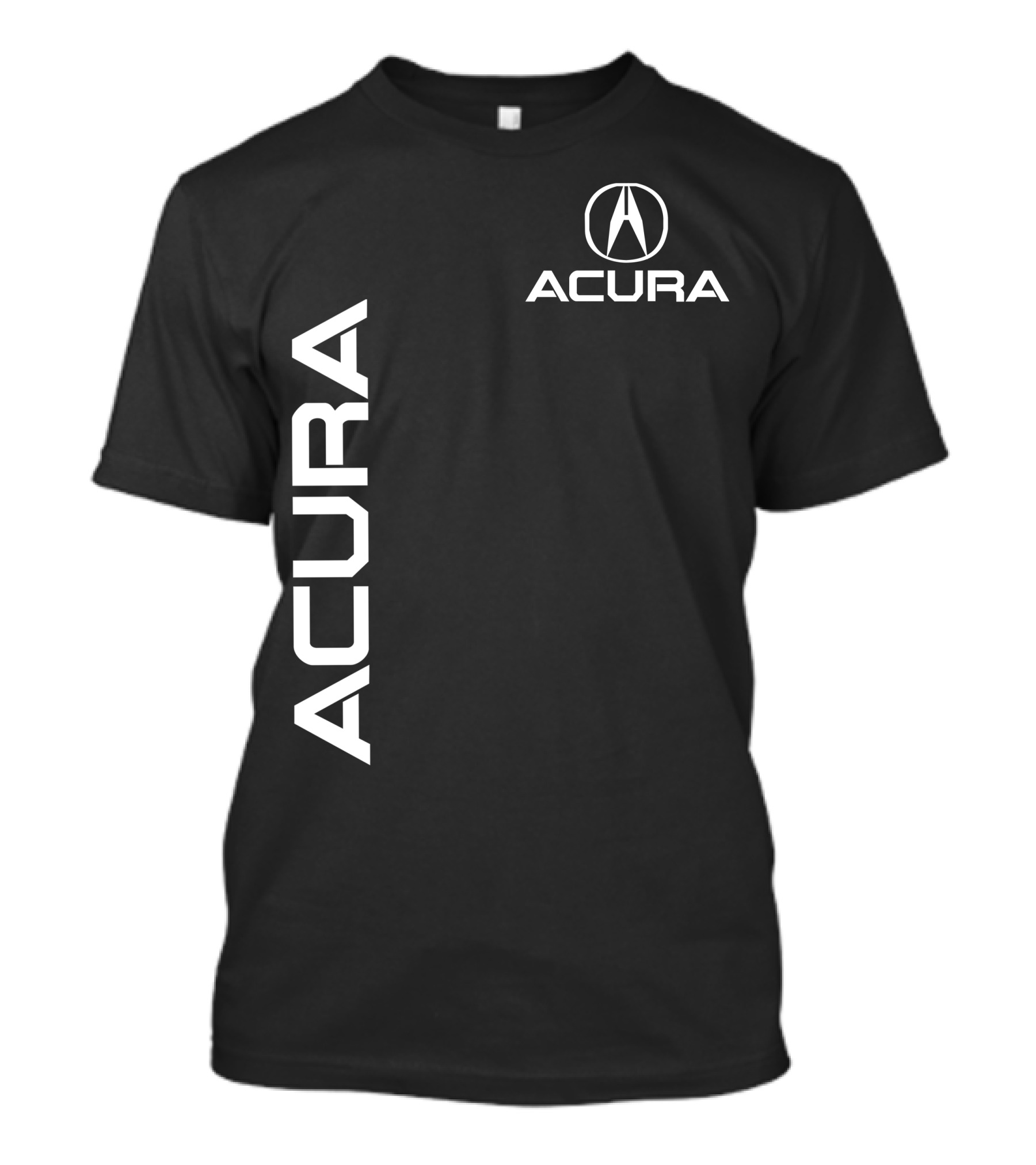 ACURA Acura Emblem Vertical And Horizontal Branding T-Shirt