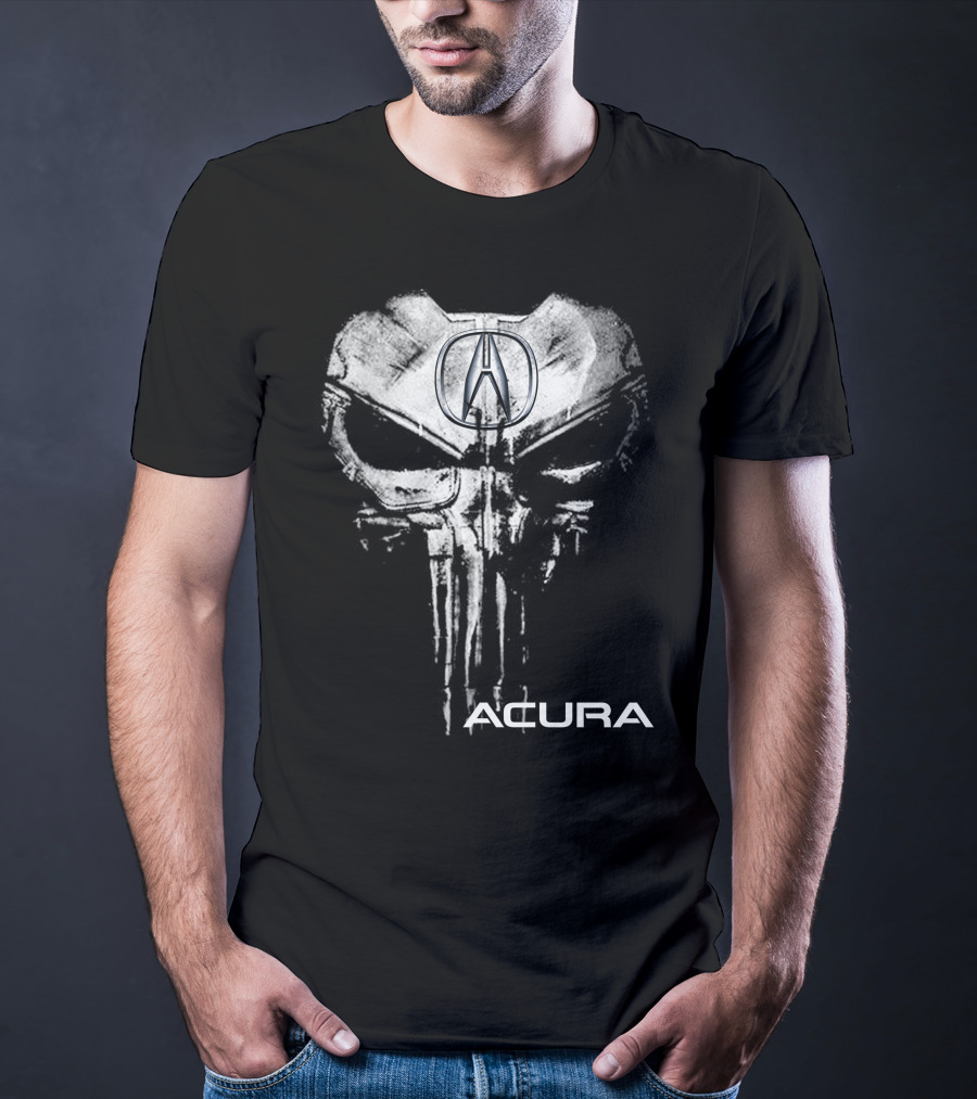 ACURA PUNISHER Skull Logo Fusion T-Shirt