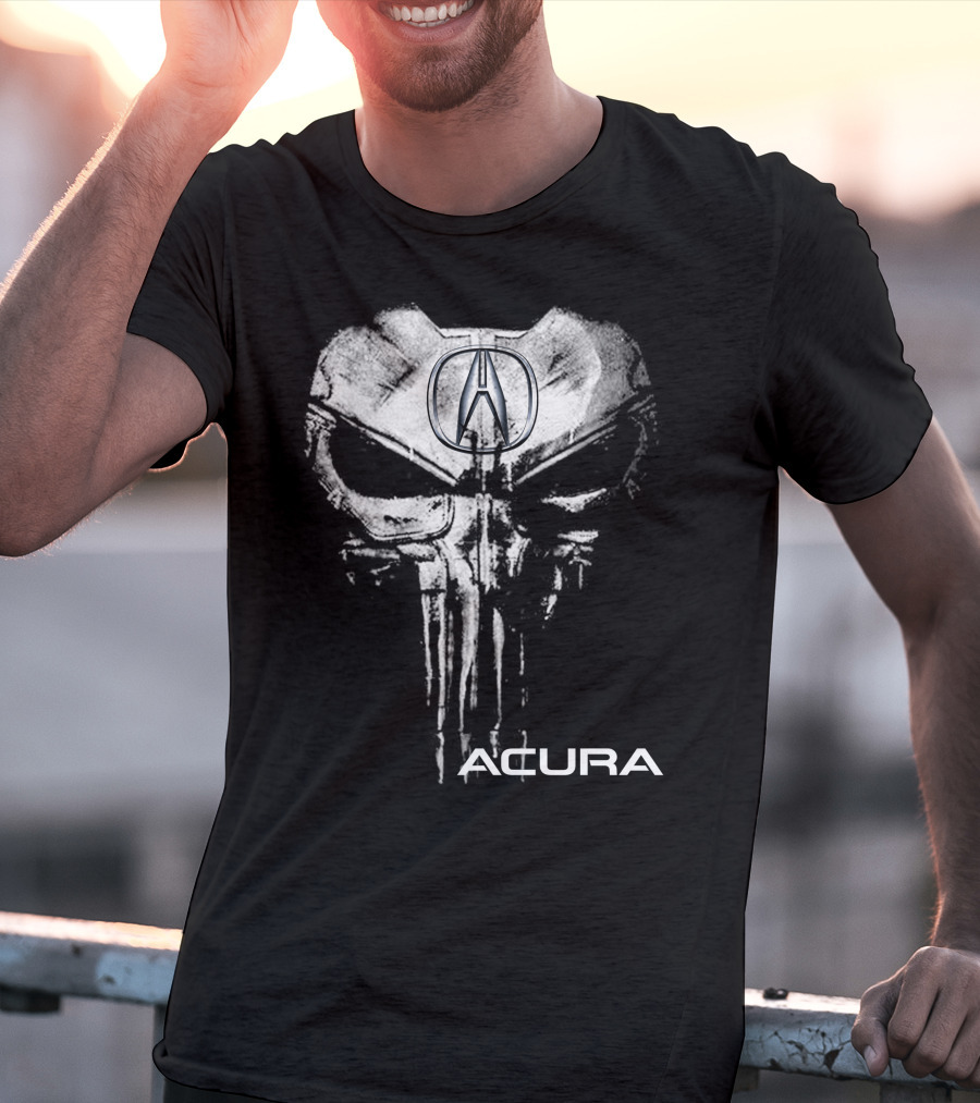 ACURA PUNISHER Skull Logo Fusion T-Shirt