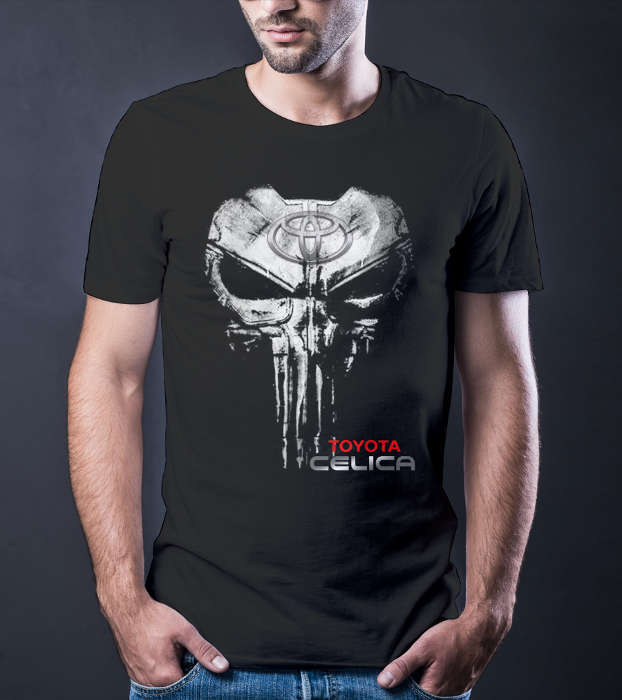 Toyota Celica Skull Emblem T-Shirt