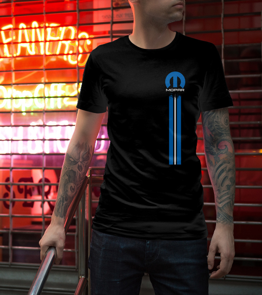 MOPAR Blue Stripes T-Shirt