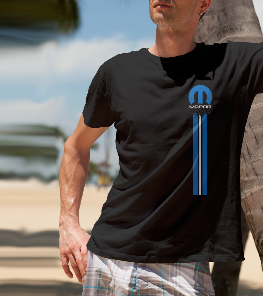 MOPAR Blue Stripes T-Shirt