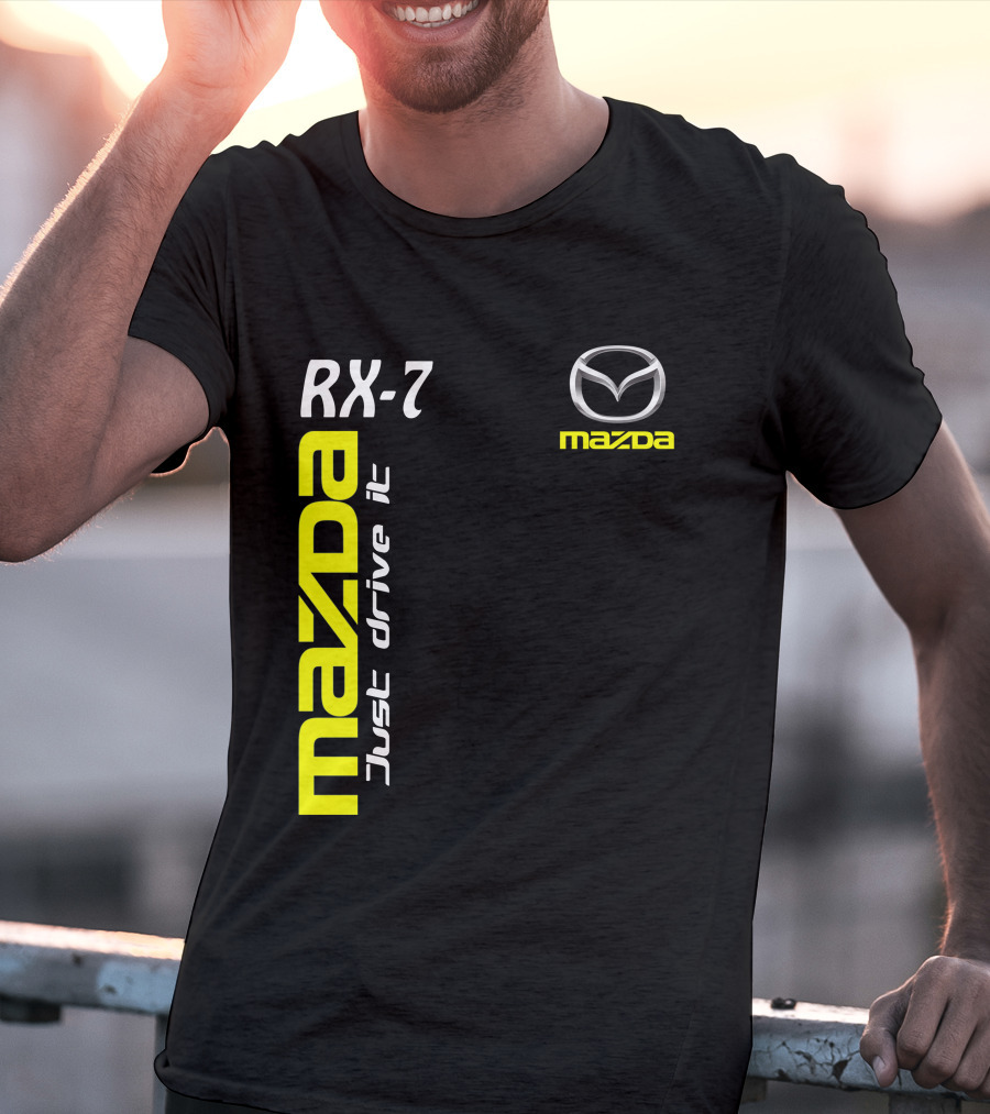 Mazda RX-7 Just Drive It T-Shirt