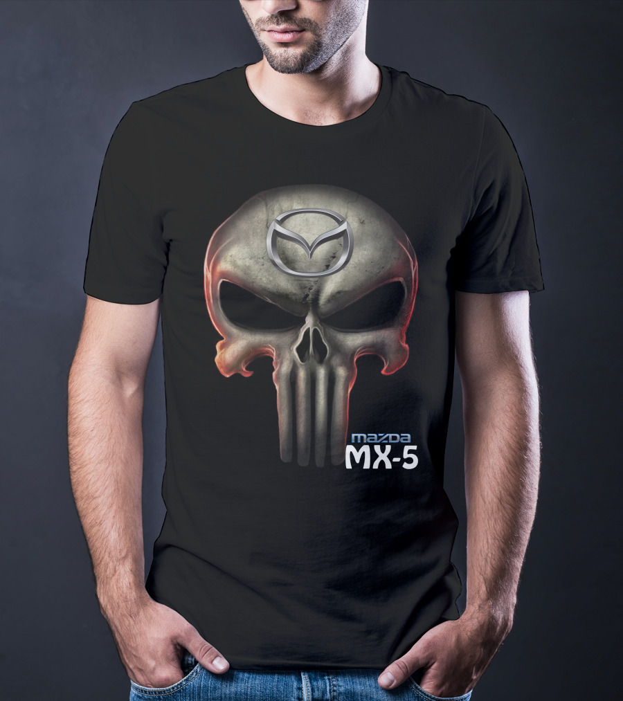 Mazda MX-5 Skull T-Shirt