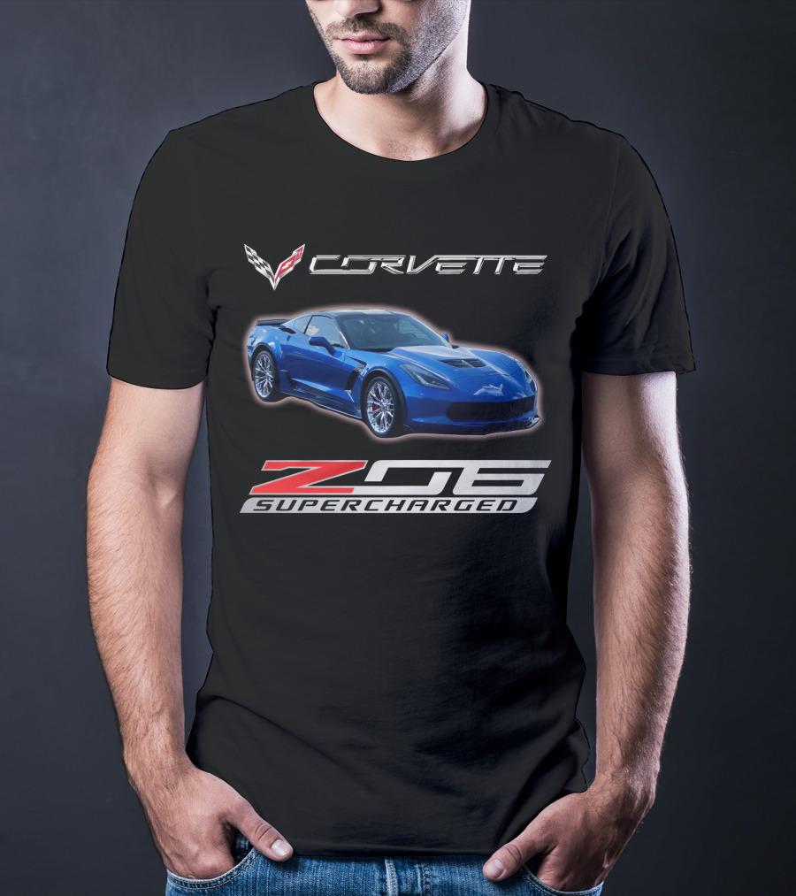 Corvette C7 Z06 Supercharged Vette T-Shirt