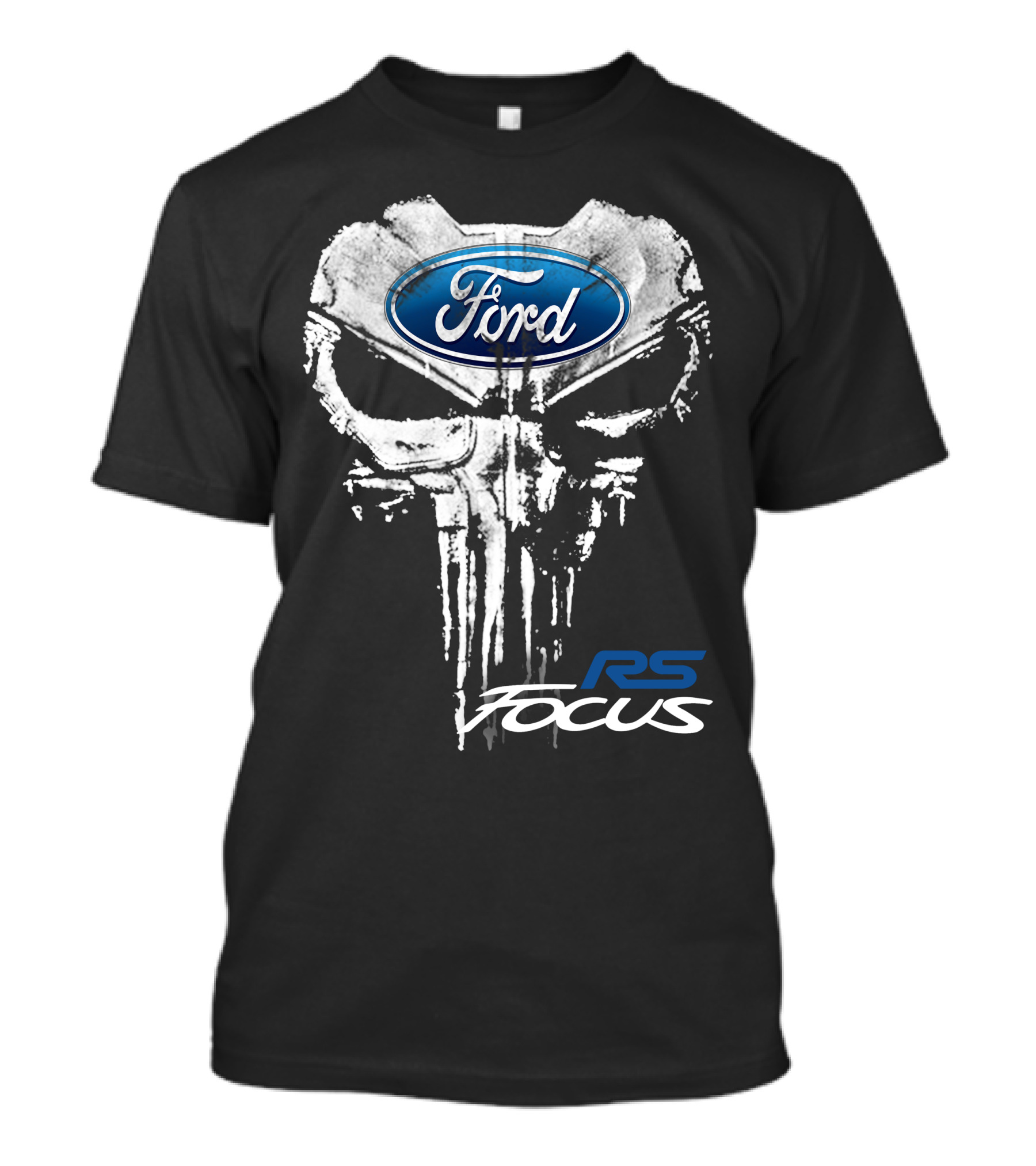 Ford Focus RS Punisher Skull T-Shirt