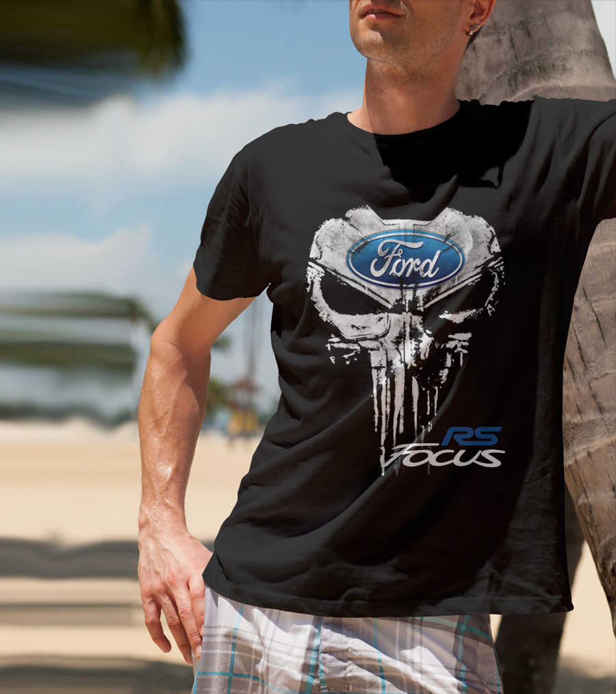 Ford Focus RS Punisher Skull T-Shirt