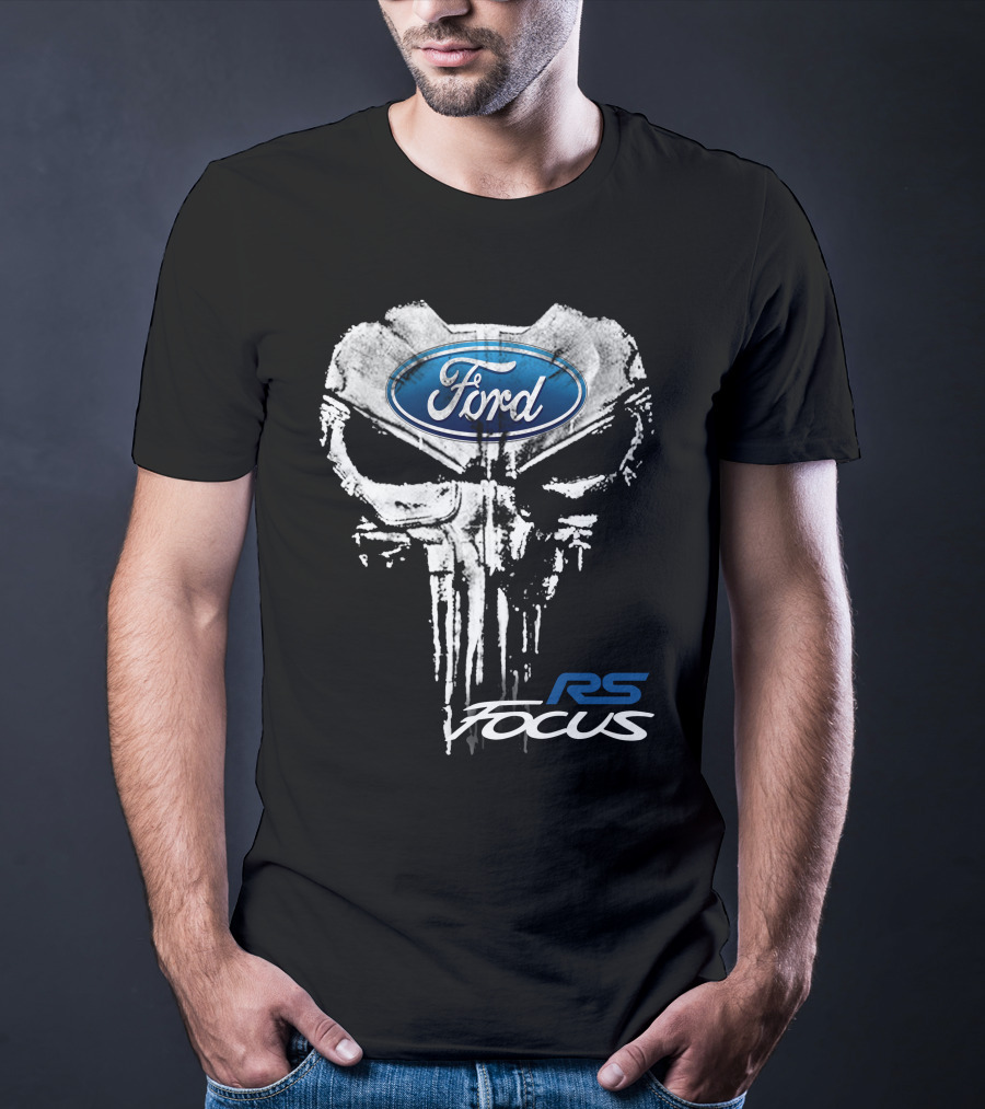 Ford Focus RS Punisher Skull T-Shirt