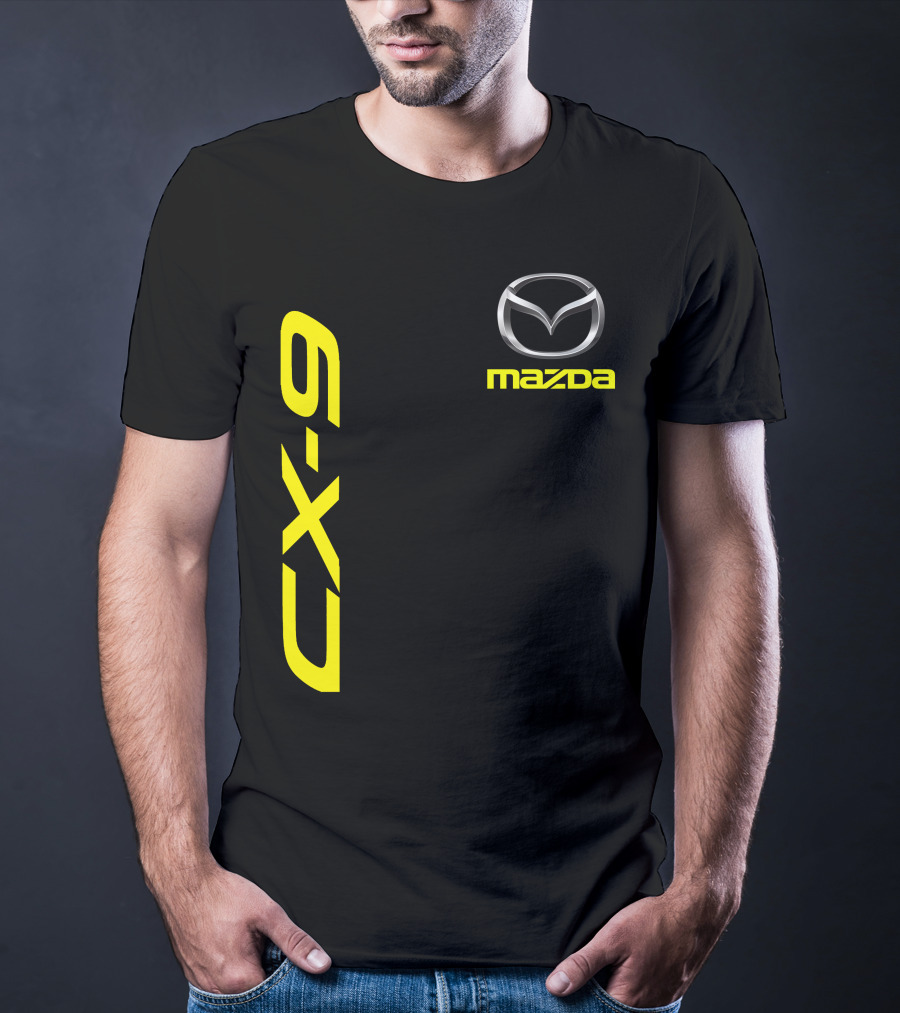 Mazda CX-9 Logo Design In T-Shirt