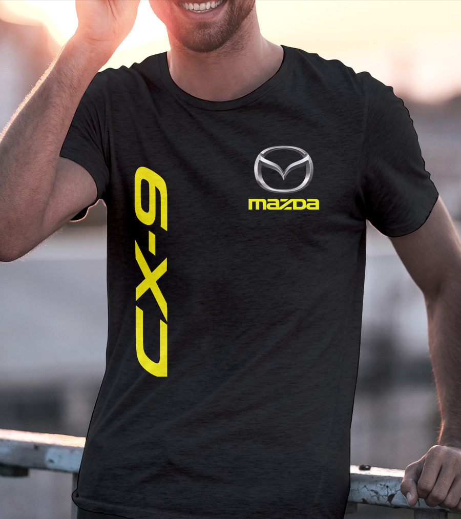 Mazda CX-9 Logo Design In T-Shirt